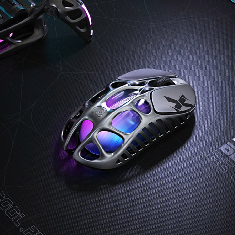 خرید موس GravaStar Mercury X - بی‌سیم - سیاه کهکشانی